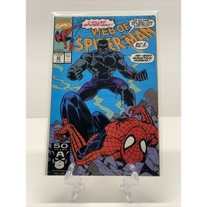 Web of Spider-Man #82 (Nov 1991, Marvel) Man Mountain. Copper Age